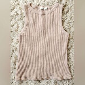 Mod Ref Ribbed Tank, Soft, Form Fitting, Women's Size Medium